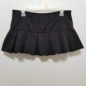 SHEIN skort Large pleated mini schoolgirl lolita goth punk academia